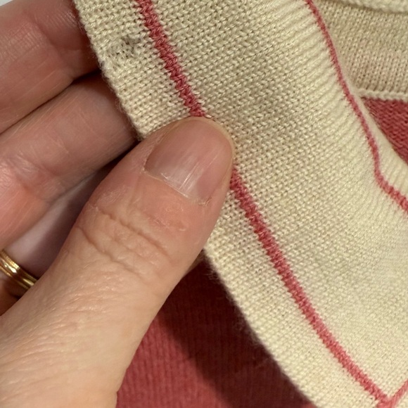 Anthropologie Pink Fitted Sweater - Picture 4 of 4